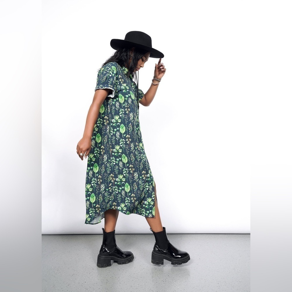 THE EMPOWER SHIRT DRESS NWT WILDFANG - Picture 4 of 13